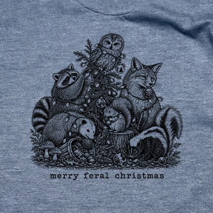 Merry Feral Christmas T-Shirt