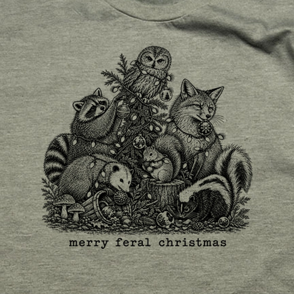 Merry Feral Christmas T-Shirt