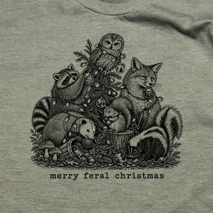 Merry Feral Christmas T-Shirt