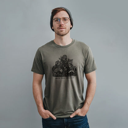 Merry Feral Christmas T-Shirt