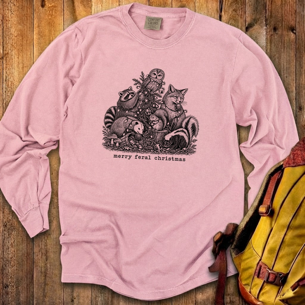 Merry Feral Christmas Premium Long Sleeve