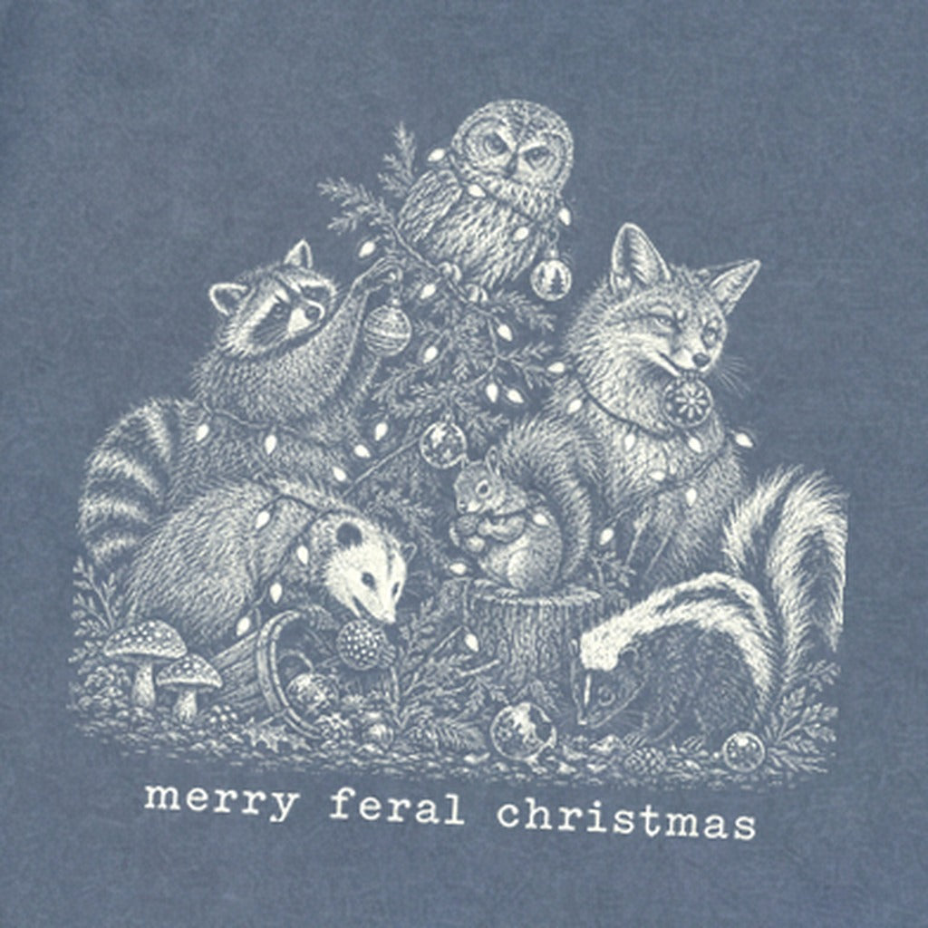 Merry Feral Christmas Premium Long Sleeve