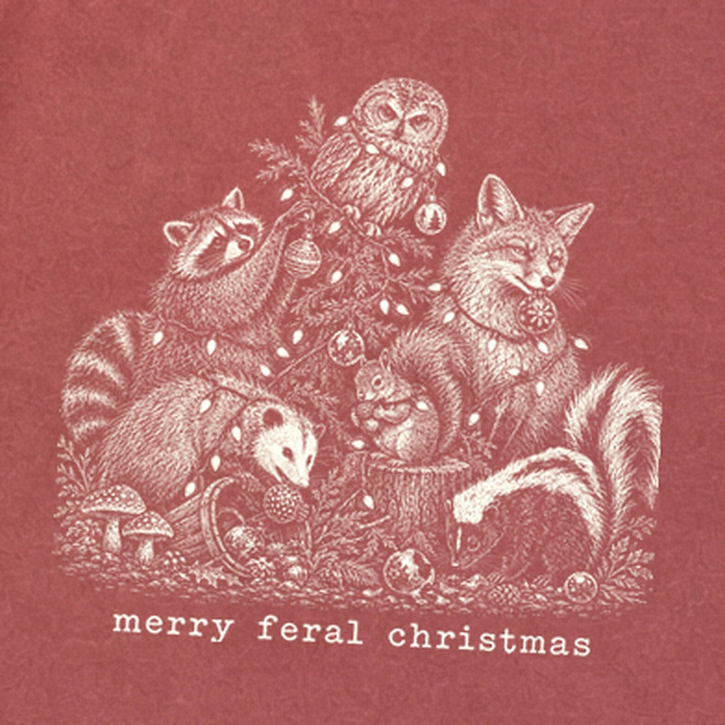 Merry Feral Christmas Premium Long Sleeve