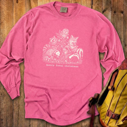 Merry Feral Christmas Premium Long Sleeve