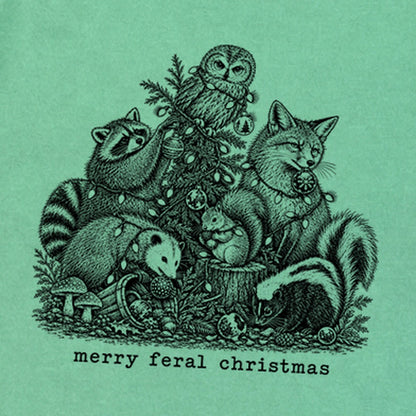 Merry Feral Christmas Premium Long Sleeve