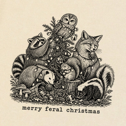 Merry Feral Christmas Premium Long Sleeve