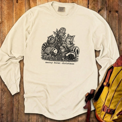 Merry Feral Christmas Premium Long Sleeve
