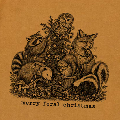 Merry Feral Christmas Premium Long Sleeve