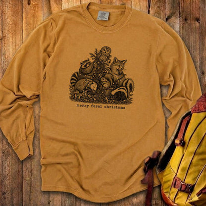 Merry Feral Christmas Premium Long Sleeve