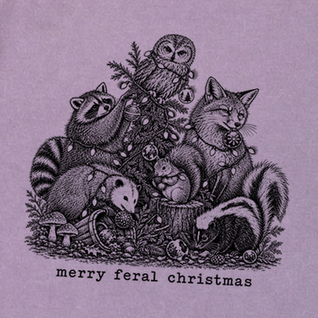 Merry Feral Christmas Premium Long Sleeve