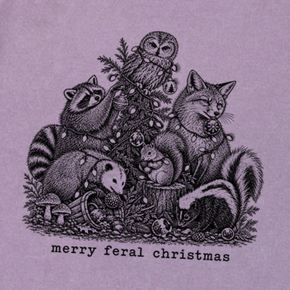 Merry Feral Christmas Premium Long Sleeve
