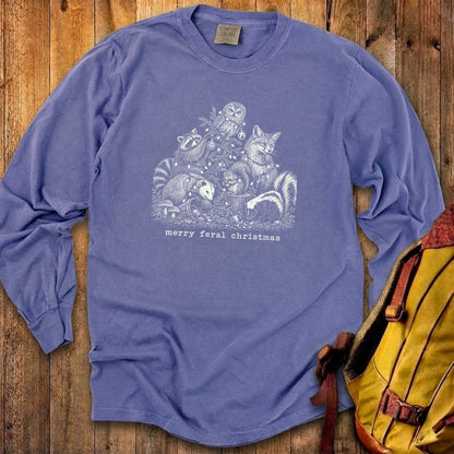 Merry Feral Christmas Premium Long Sleeve
