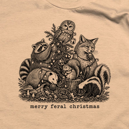 Merry Feral Christmas T-Shirt