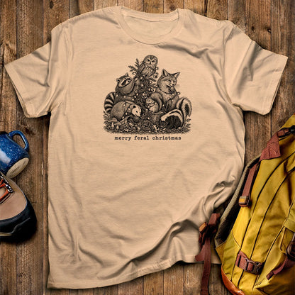 Merry Feral Christmas T-Shirt