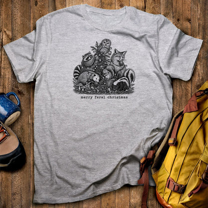 Merry Feral Christmas T-Shirt