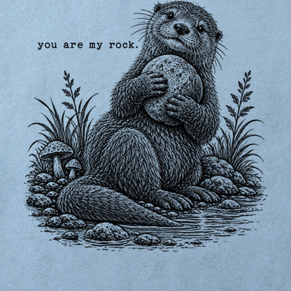 Otter You are My Rock Cotton T-Shirt