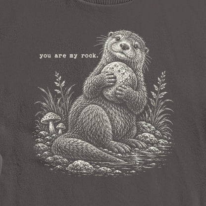 Otter You are My Rock Crewneck Sweatshirt