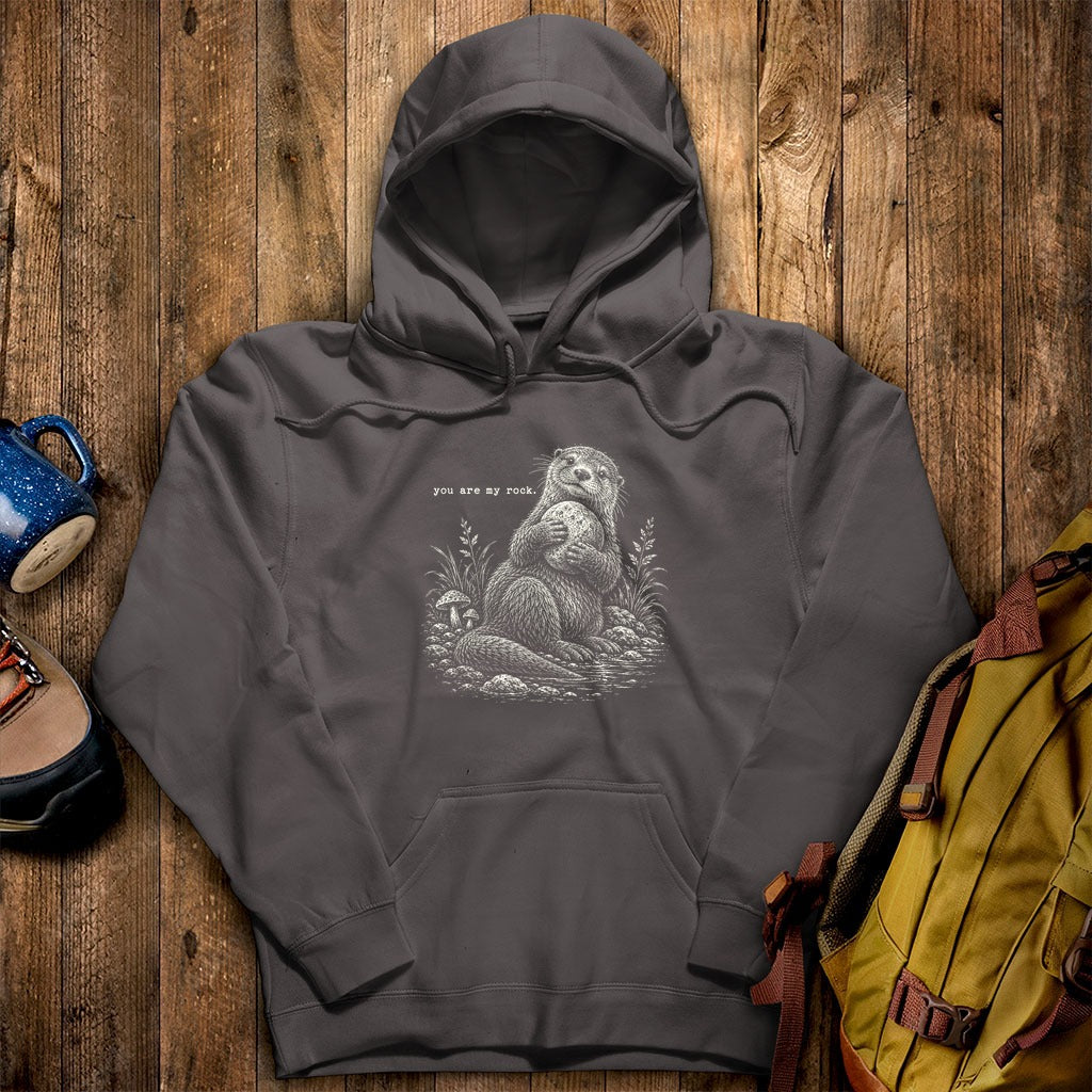 Otter You are My Rock Hoodie
