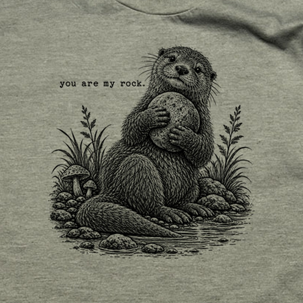 Otter You are My Rock T-Shirt