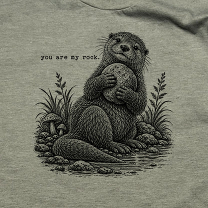 Otter You are My Rock T-Shirt