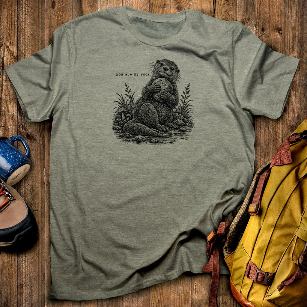 Otter You are My Rock T-Shirt