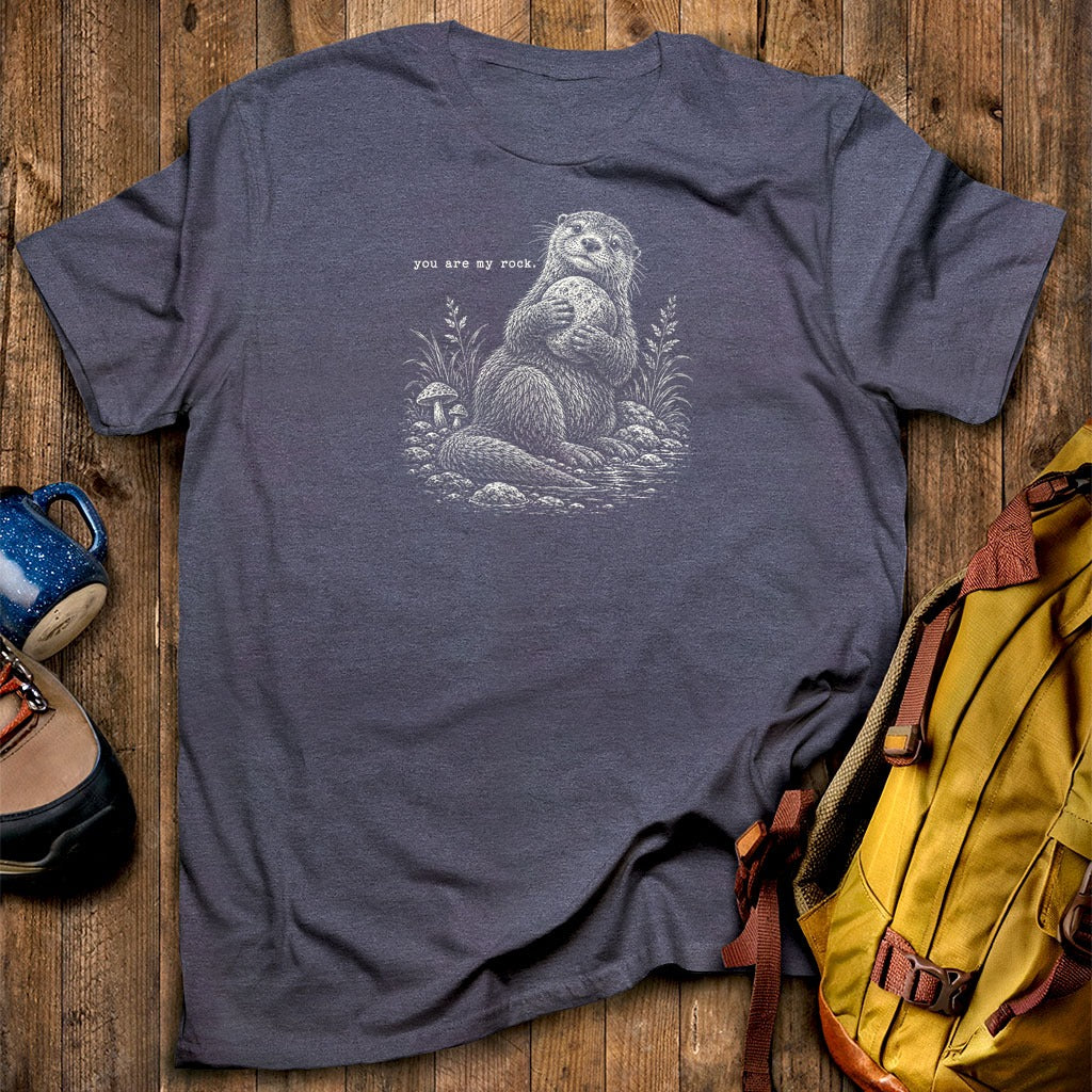 Otter You are My Rock T-Shirt