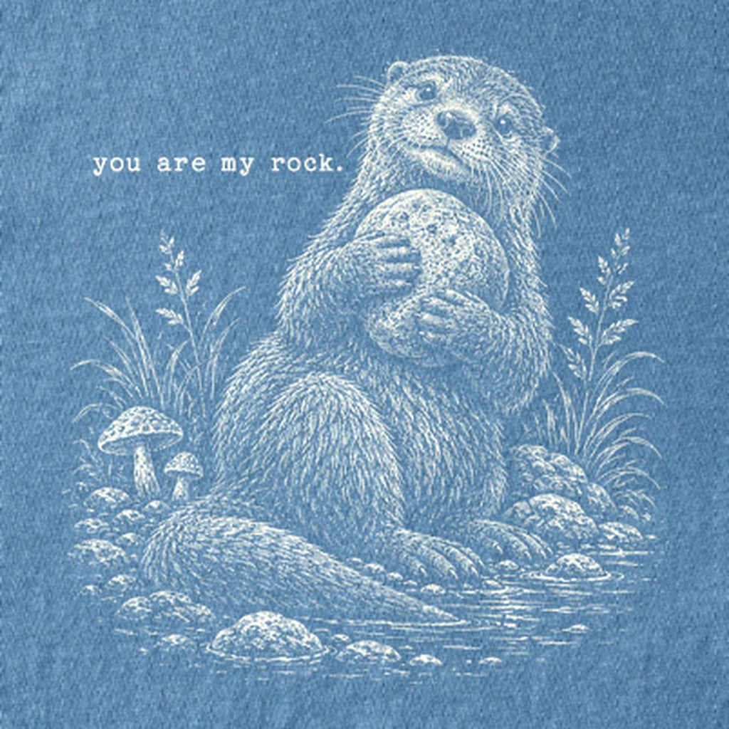 Otter You are My Rock Kids Cotton T-Shirt