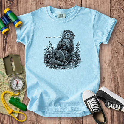 Otter You are My Rock Kids Cotton T-Shirt