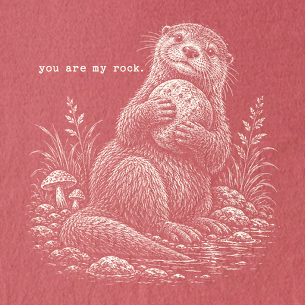 Otter You are My Rock Kids Cotton T-Shirt