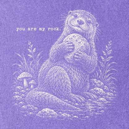 Otter You are My Rock Kids Cotton T-Shirt