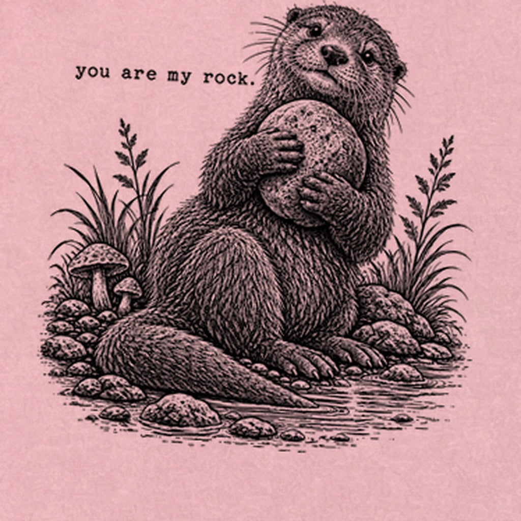 Otter You are My Rock Premium Long Sleeve