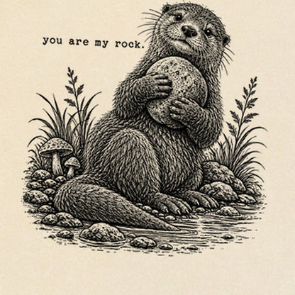 Otter You are My Rock Premium Long Sleeve