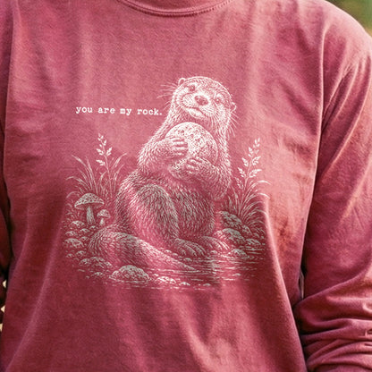 Otter You are My Rock Premium Long Sleeve