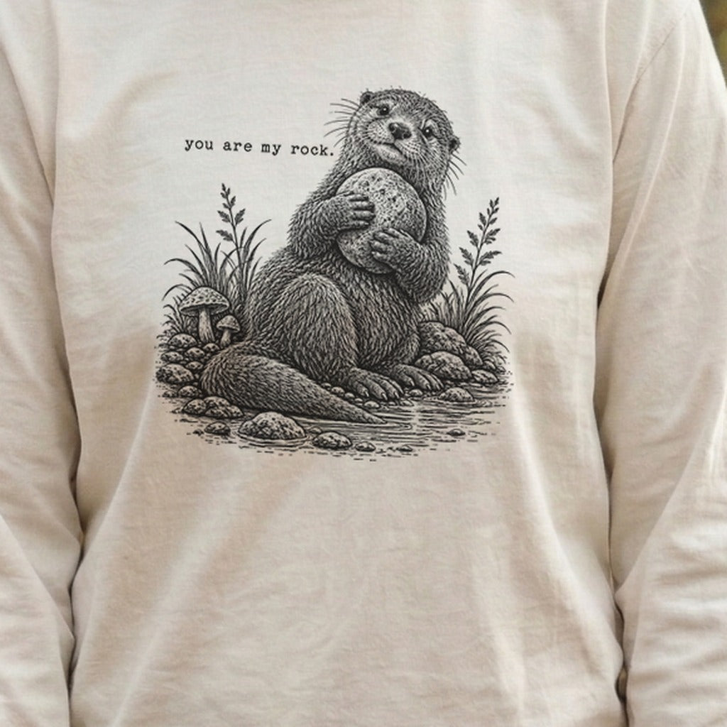 Otter You are My Rock Premium Long Sleeve