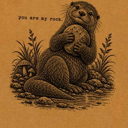 Otter You are My Rock Premium Long Sleeve