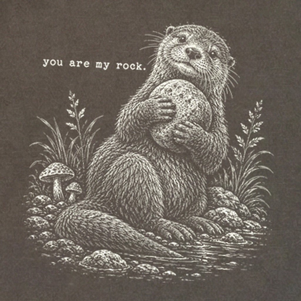 Otter You are My Rock Premium Long Sleeve