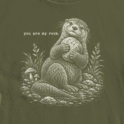 Otter You are My Rock Crewneck Sweatshirt