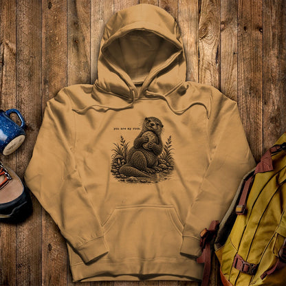 Otter You are My Rock Hoodie