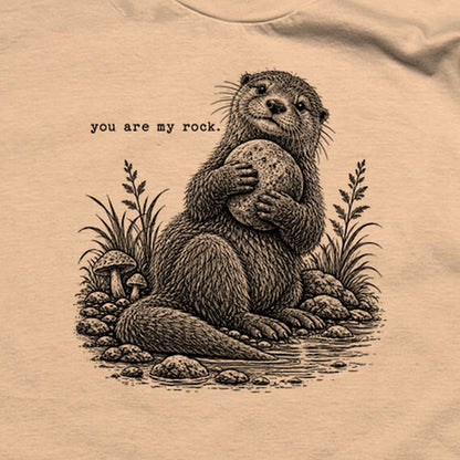 Otter You are My Rock T-Shirt