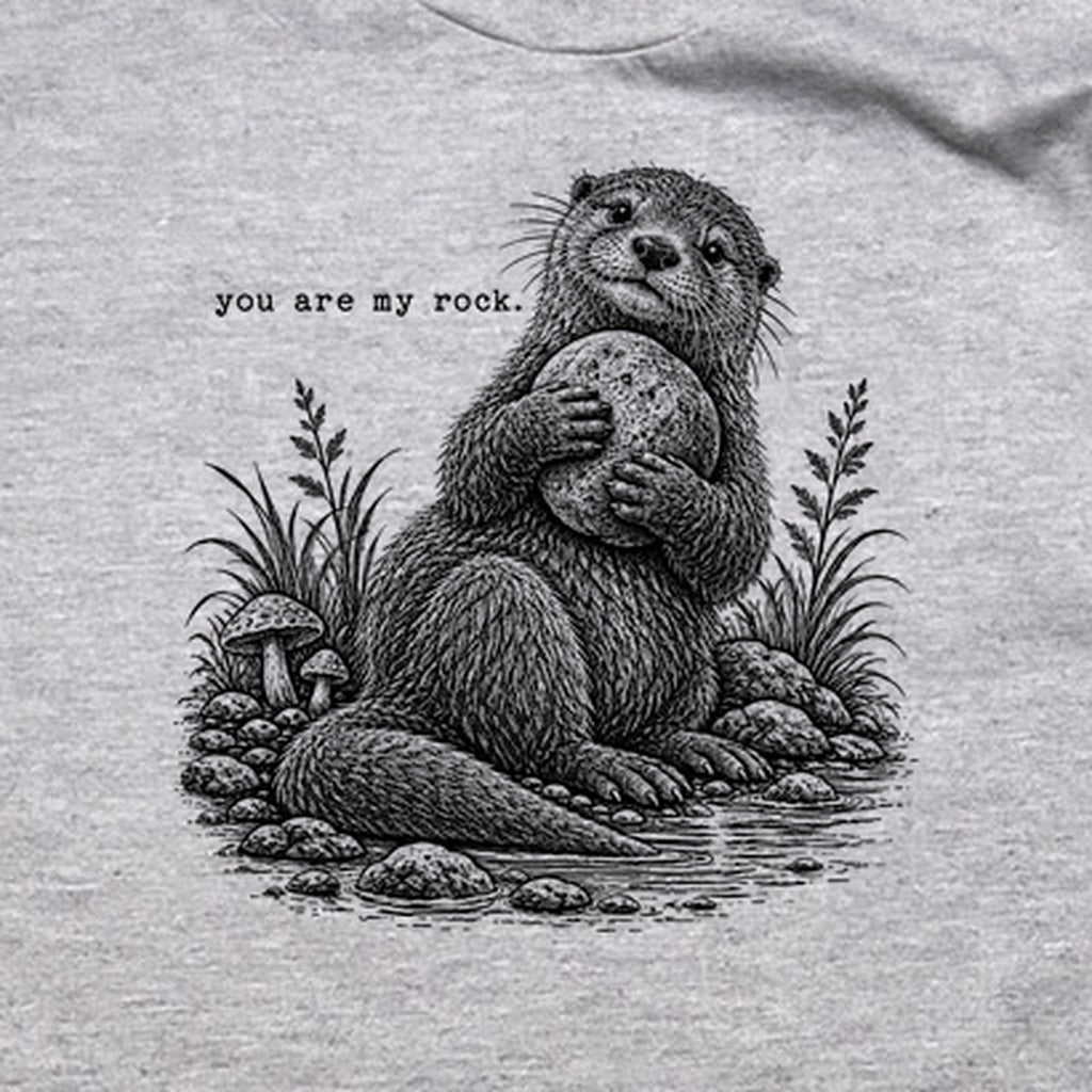 Otter You are My Rock T-Shirt
