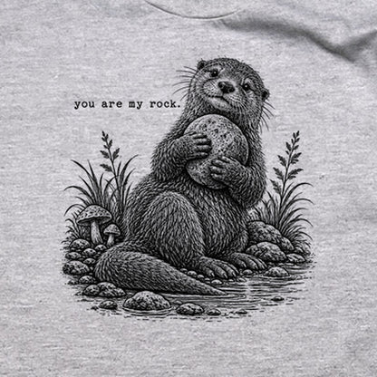 Otter You are My Rock T-Shirt