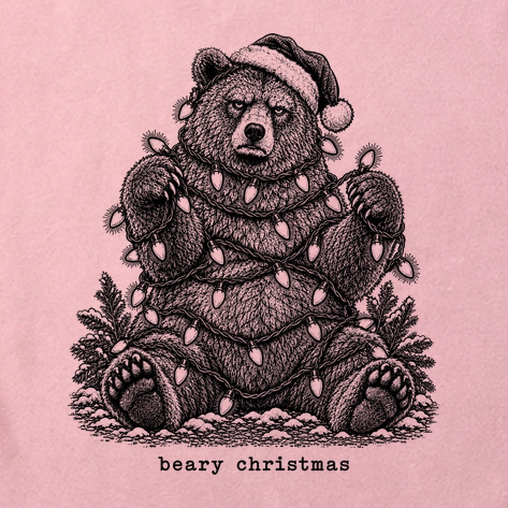 Beary Christmas Cotton T-Shirt