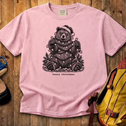 Beary Christmas Cotton T-Shirt