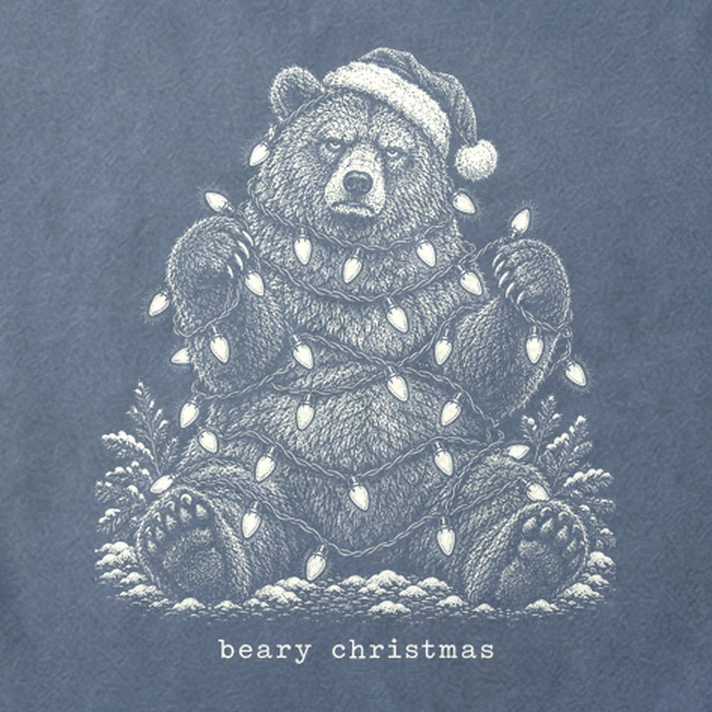 Beary Christmas Cotton T-Shirt