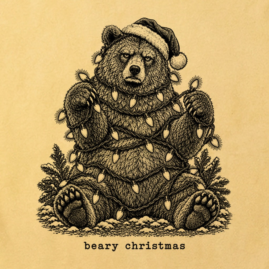 Beary Christmas Cotton T-Shirt