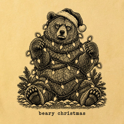 Beary Christmas Cotton T-Shirt