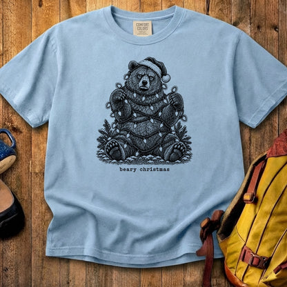 Beary Christmas Cotton T-Shirt
