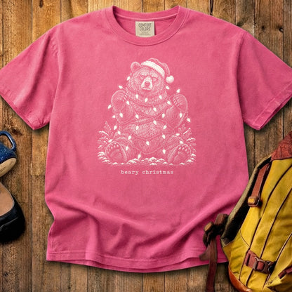 Beary Christmas Cotton T-Shirt