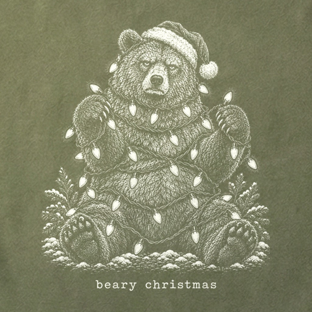 Beary Christmas Cotton T-Shirt