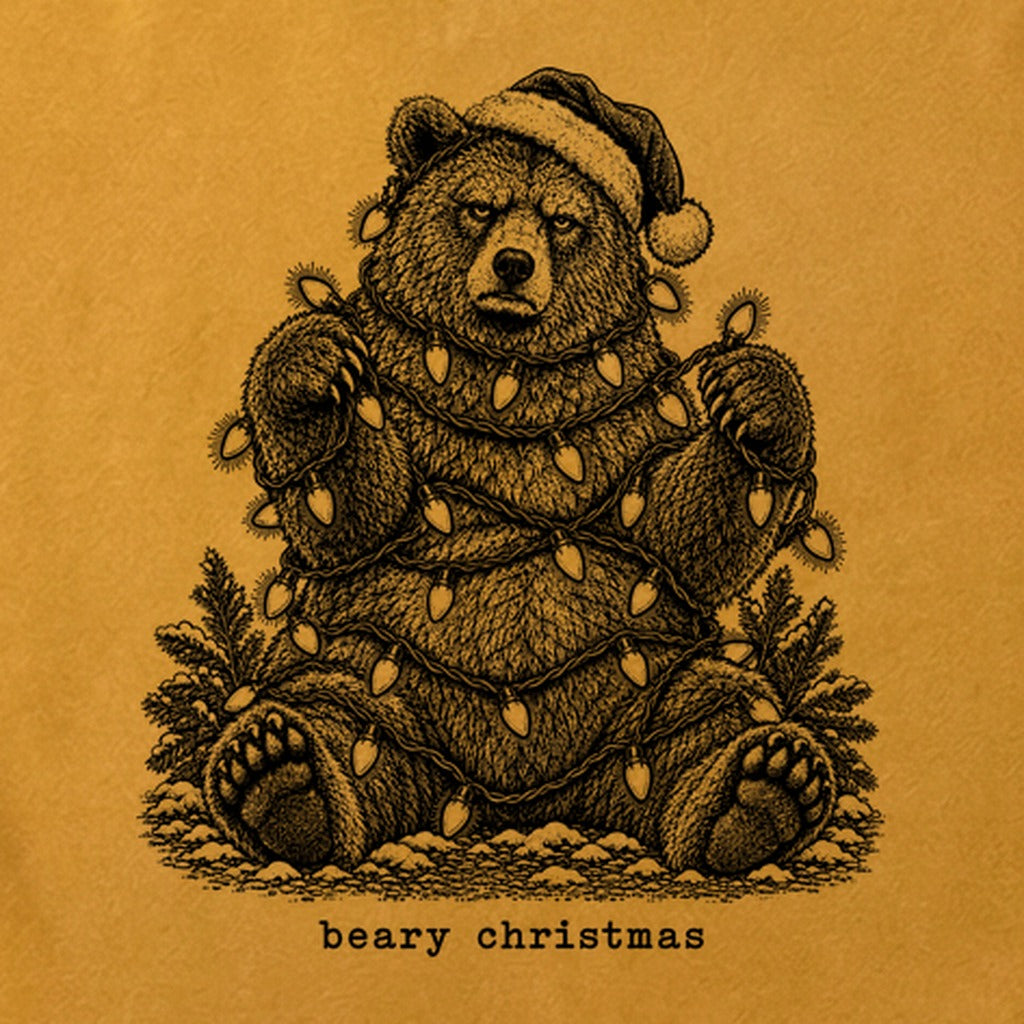 Beary Christmas Cotton T-Shirt